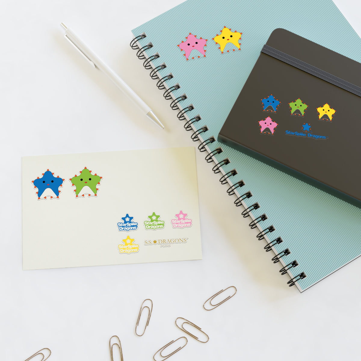 Star Spike Dragons™ Sticker Sheet