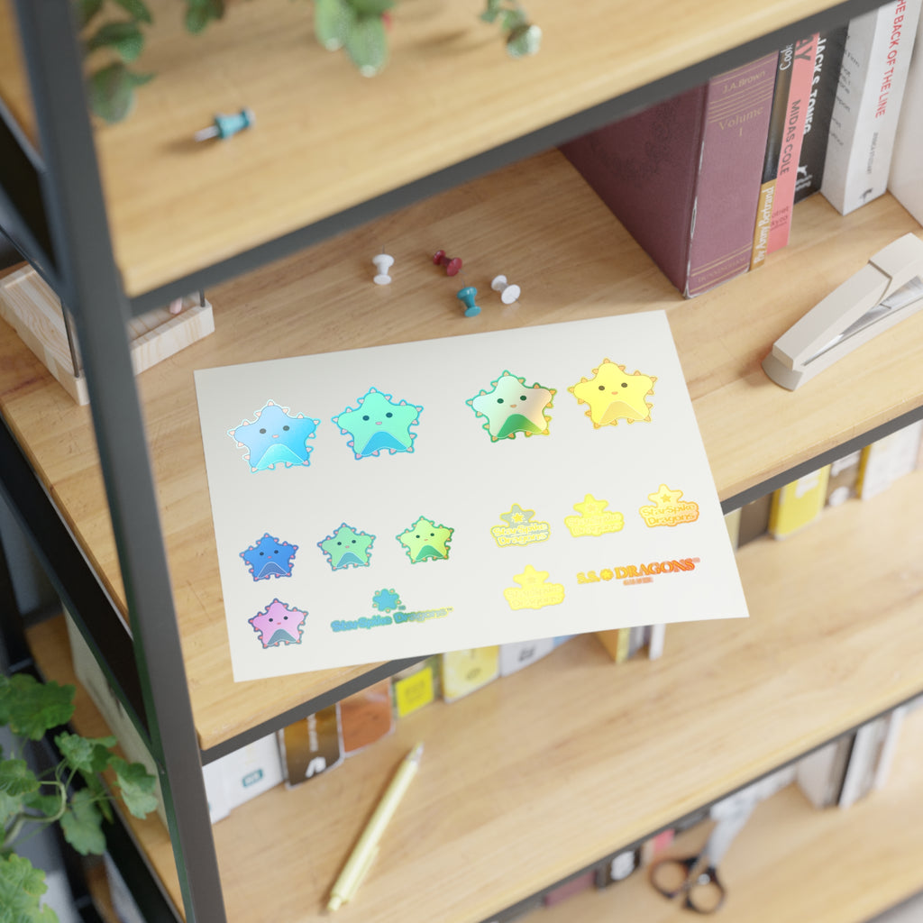 Star Spike Dragons™ Sticker Sheet