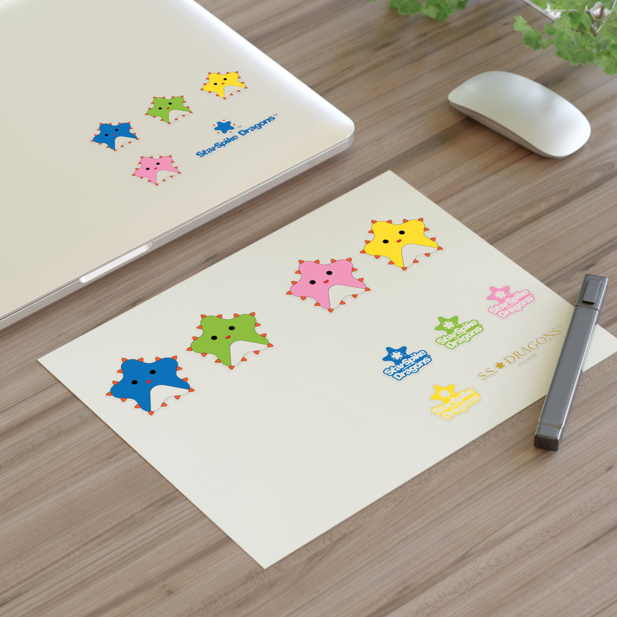 Star Spike Dragons™ Sticker Sheet