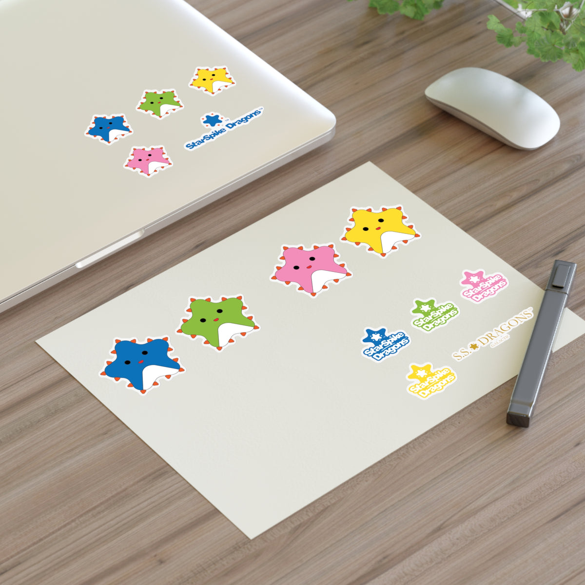 Star Spike Dragons™ Sticker Sheet