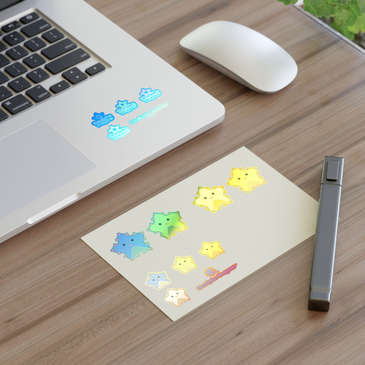 Star Spike Dragons™ Sticker Sheet